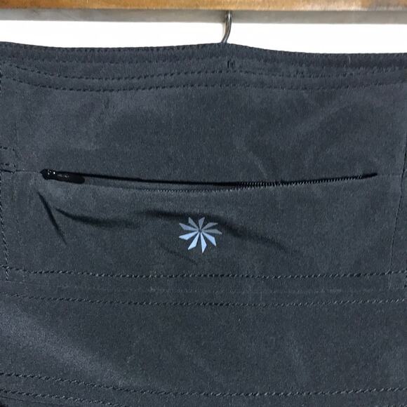 Athleta 4 black skort skirt athleisure gorpcore active running tennis pickleball - Picture 8 of 9
